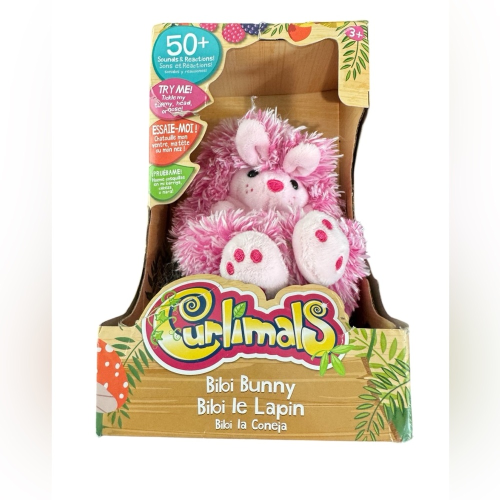Curimal Bibi Bunny Pink Brand New Toy